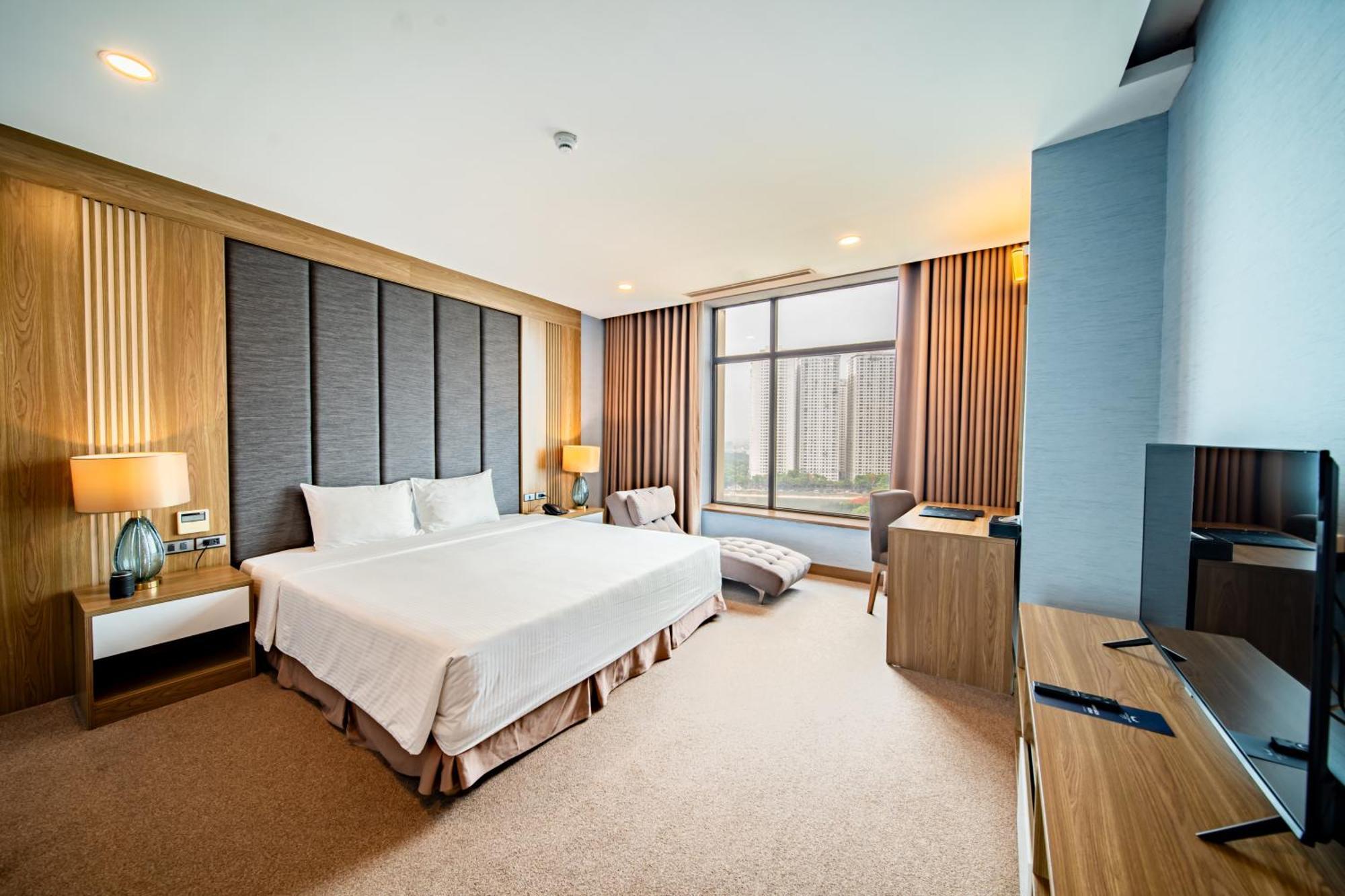 Muong Thanh Grand Hanoi Hotel Exterior foto